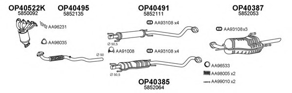 VENEPORTE 400504 Exhaust System